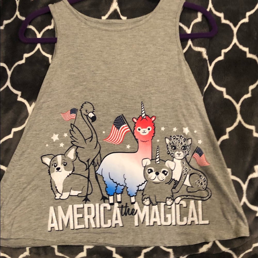 Justice swing tank top